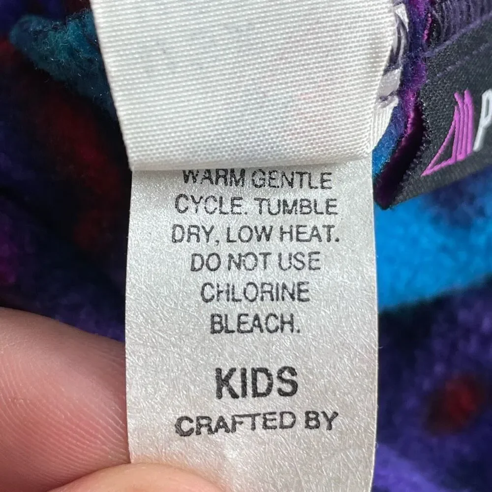 Vintage TETON TOASTERS Kids POLARTEC Long Jester‎ Peaked Winter Cap 42